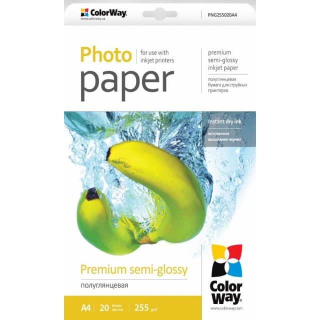 Fotopapier ColorWay A4/20ks 255g/m