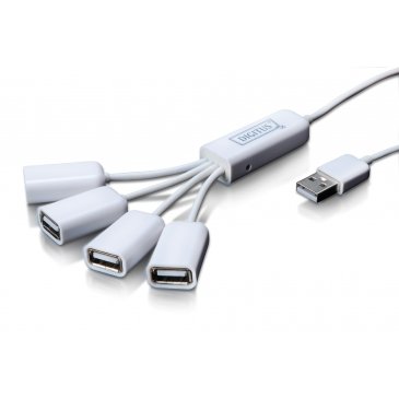 USB 2.0 Hub Digitus káblový DA-70216