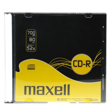 CD-R Maxell 700 52x slim