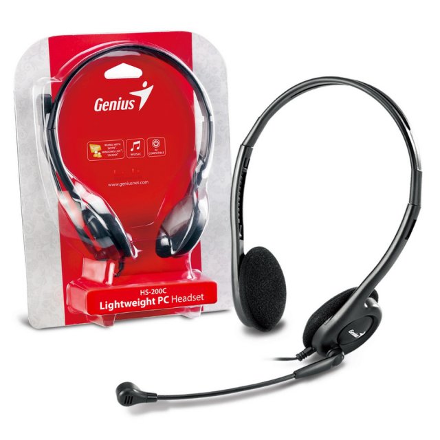 Sluchadla GENIUS HS-200C s mikrofonom