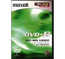 DVD-R Maxell 4,7GB 16x 10pack DVD box