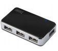 USB 2.0 Hub Digitus + zdroj DA-70220