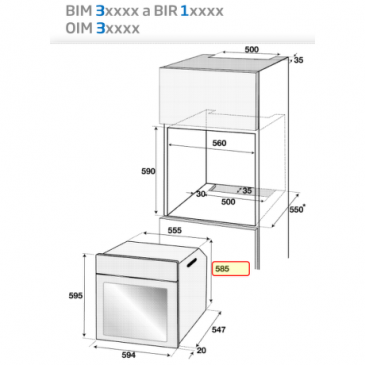 Rúra Beko BIR 14400 BGCS