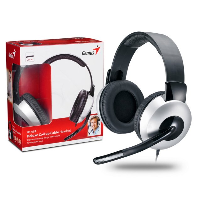 Sluchadla GENIUS HS-05A s mikrofonom