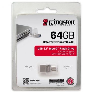 USB Kľúč Kingston DT-DUO 64GB OTG 3C
