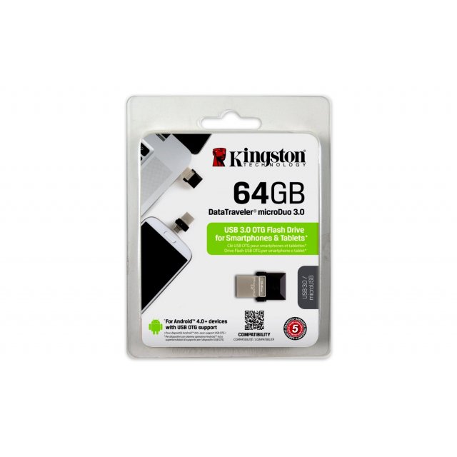 USB Kľúč Kingston DT-DUO 64GB OTG