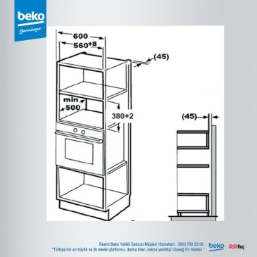 Mikrovlnka vstavaná Beko MGB 25333 WG