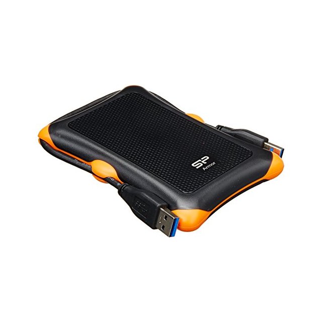 HDD externy Armor A30 1TB Shockproof black/orange odolný