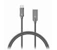 Kabel Connect IT USB-C 1m metalic anthracite