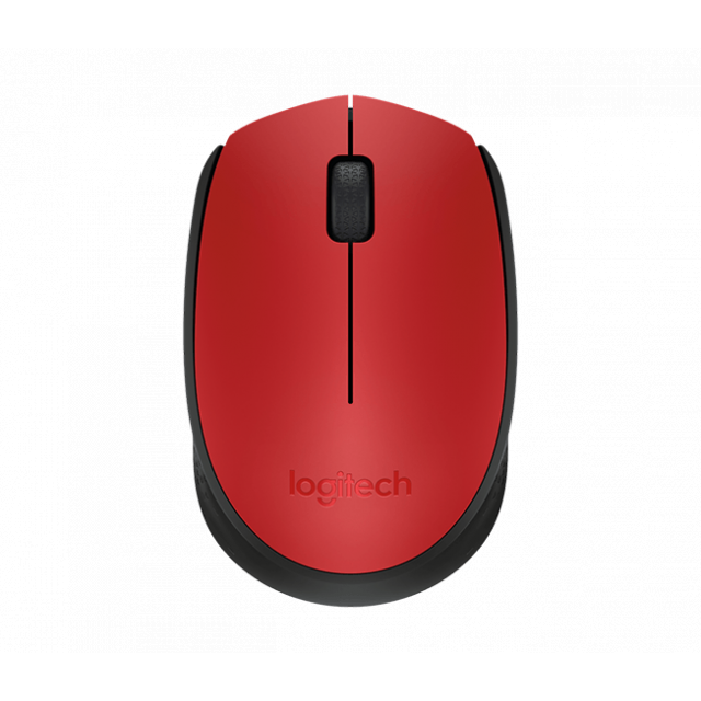 Mys Logitech M171 wireless red