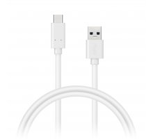 Kabel Connect IT USB-C 1m biely do 3A