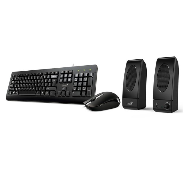 Klavesnica Genius USB KMS-U130 + mys + repro