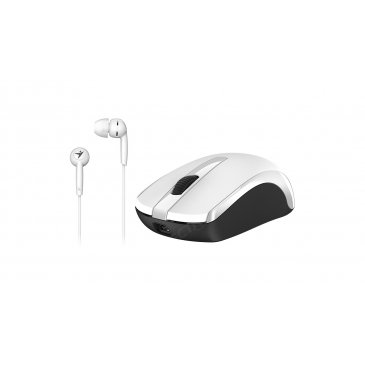 Mys Genius MH-8100 dobíjacia biela