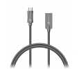 Kabel Connect IT Micro USB 1m metalic anthracite