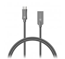 Kabel Connect IT Micro USB 1m metalic anthracite