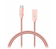 Kabel Connect IT Micro USB 1m metalic rose-gold