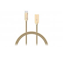 Kabel Connect IT USB-C 1m metalic gold