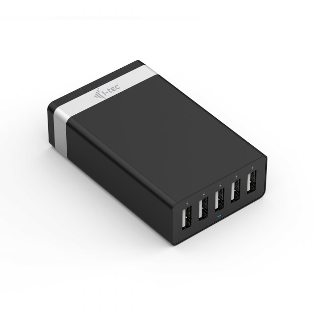 Nabíjačka USB do siete i-Tec 5port 2.4A