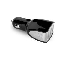 Nabijacka Celly Turbo 3xUSB 4,4A black do auta
