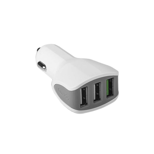 Nabijacka Celly Turbo 3xUSB 4,4A white do auta