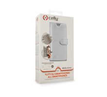 Puzdro Celly kniha Wally Unica XXL 5`-5,7` biele