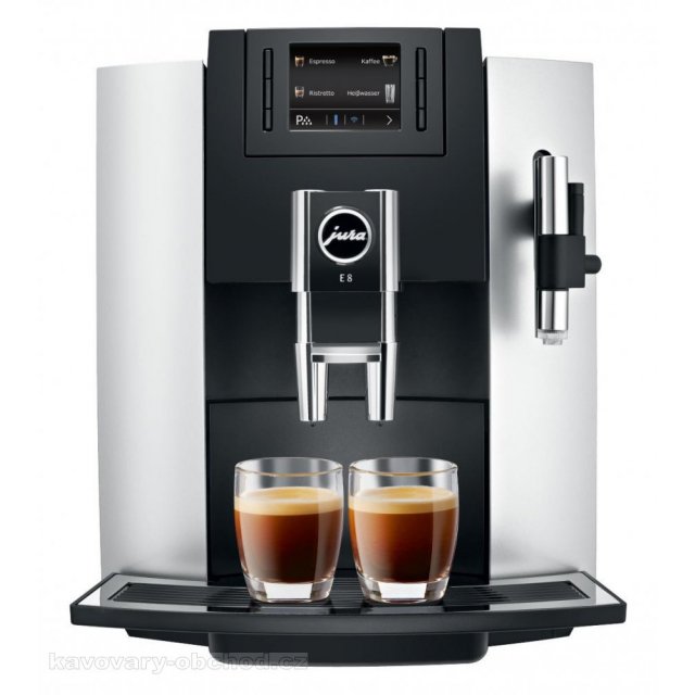 Espresso automatické Jura E8 platin black