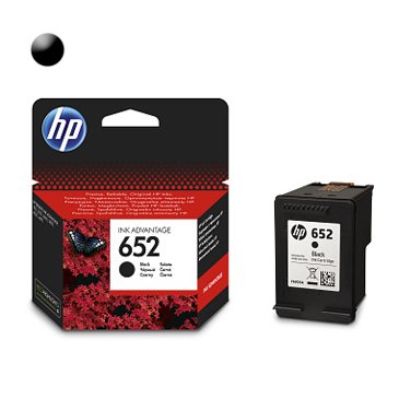 Napln HP 652 Black F6V25AE