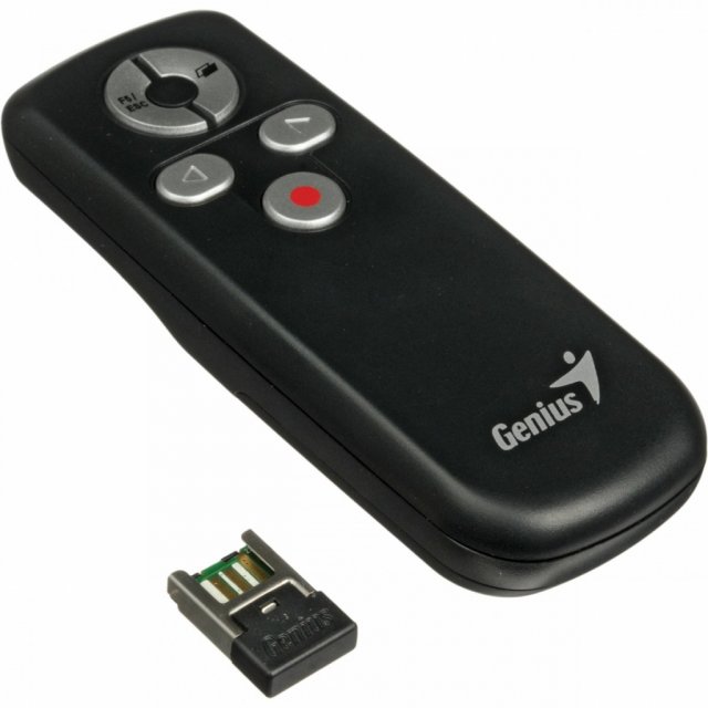 Lasérový bezdrátový presentér Genius Media Pointer 100