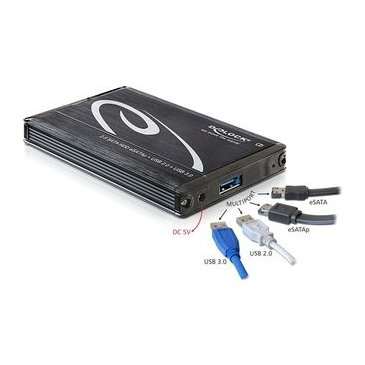 Box pre HDD Delock 2.5` SATA USB 3.0