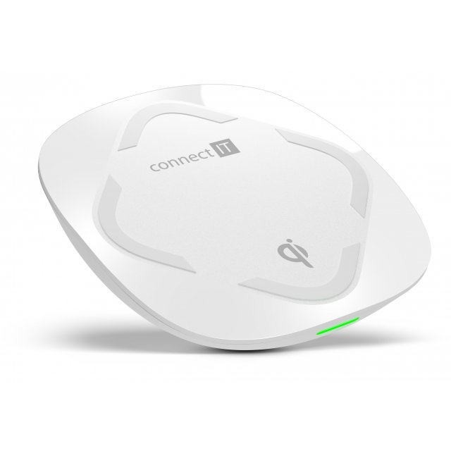 Nabijacka bezdrátová Connect IT Qi 10W white