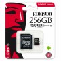 SDXC Micro Kingston 256GB CANVAS class 10 UHS-I Gen 2 + adapter